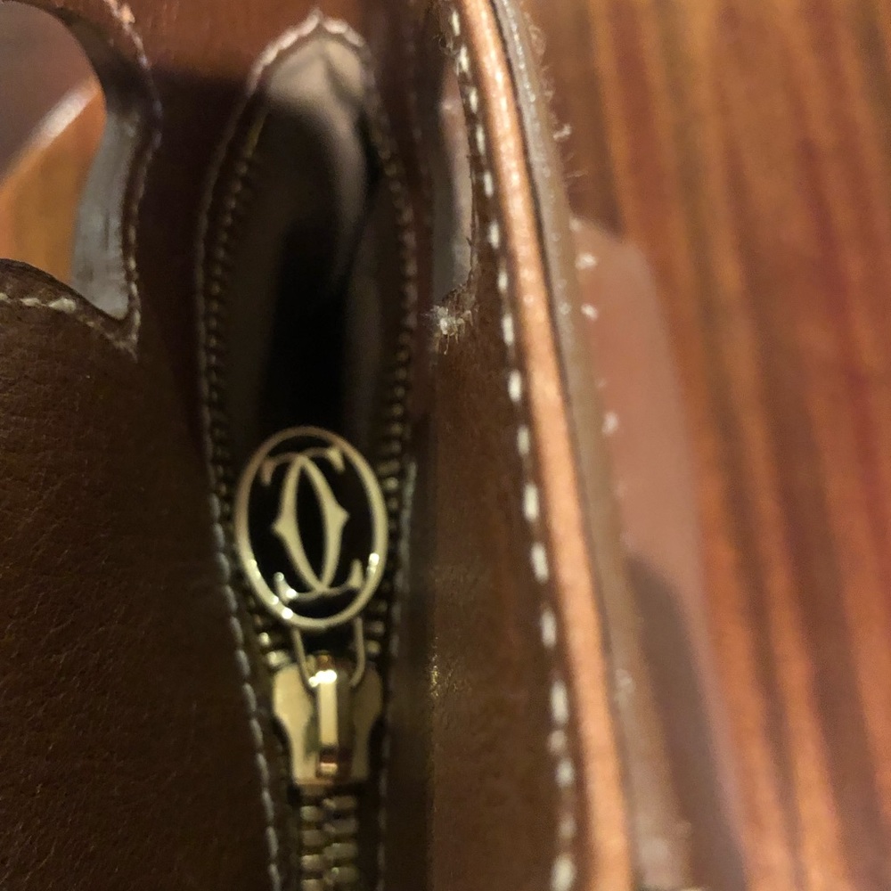 Authentic Large Cartier Marcello Bag - Picture 3 of 6
